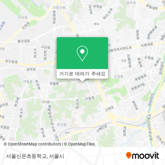 서울신은초등학교 지도