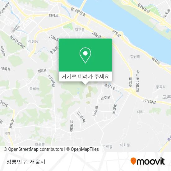 장릉입구 지도