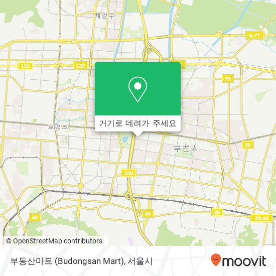 부동산마트 (Budongsan Mart) 지도