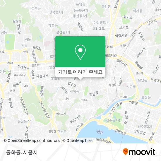 동화동 지도