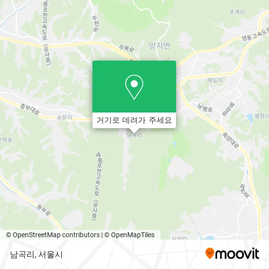 남곡리 지도