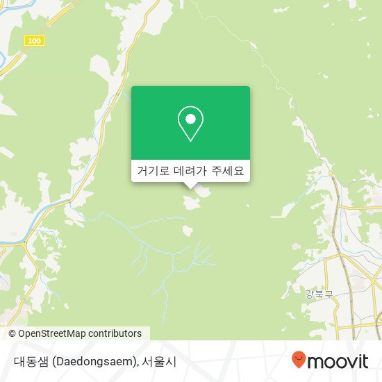 대동샘 (Daedongsaem) 지도