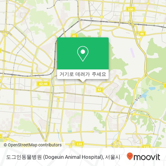 도그인동물병원 (Dogeuin Animal Hospital) 지도