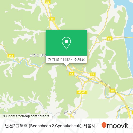 번천2교북측 (Beoncheon 2 Gyobukcheuk) 지도