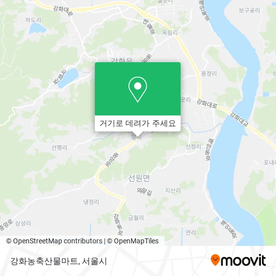 강화농축산물마트 (Ganghwanongchuksanmul Mart) 지도