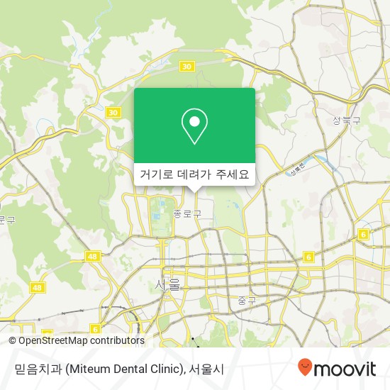 믿음치과 (Miteum Dental Clinic) 지도