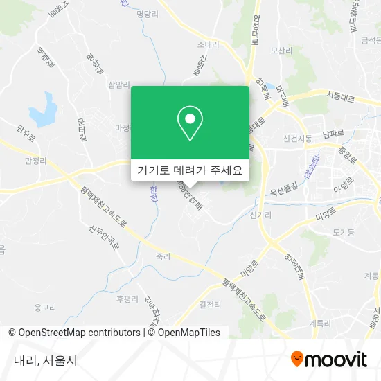 내리 지도