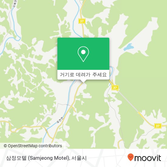 삼정모텔 (Samjeong Motel) 지도