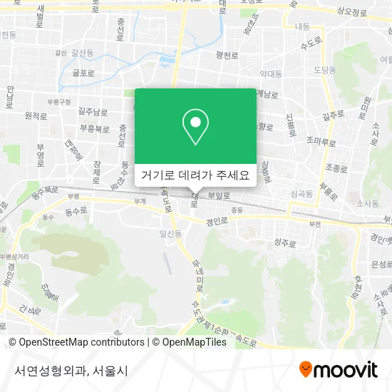 서연성형외과 지도