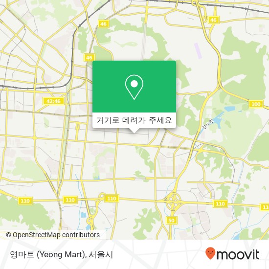 영마트 (Yeong Mart) 지도
