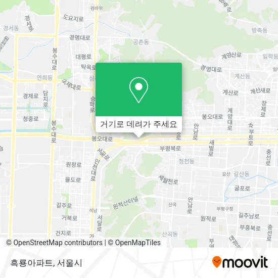 흑룡아파트 지도