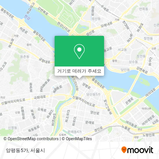 양평동5가 지도