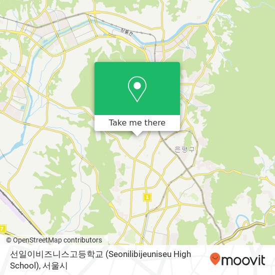 선일이비즈니스고등학교 (Seonilibijeuniseu High School) 지도