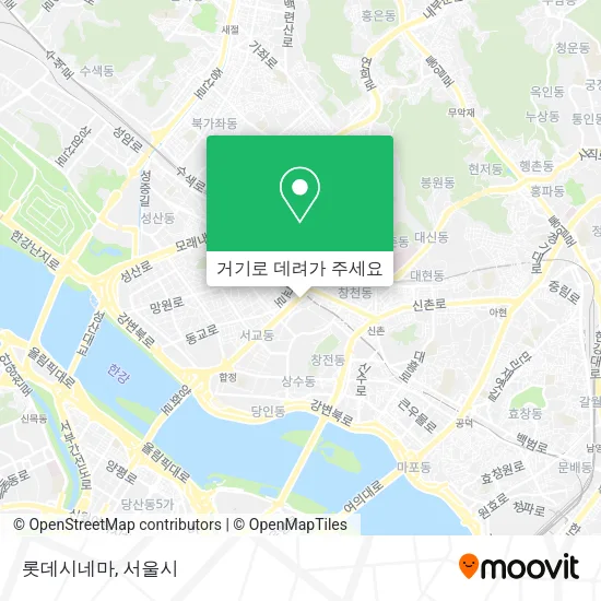 롯데시네마 지도