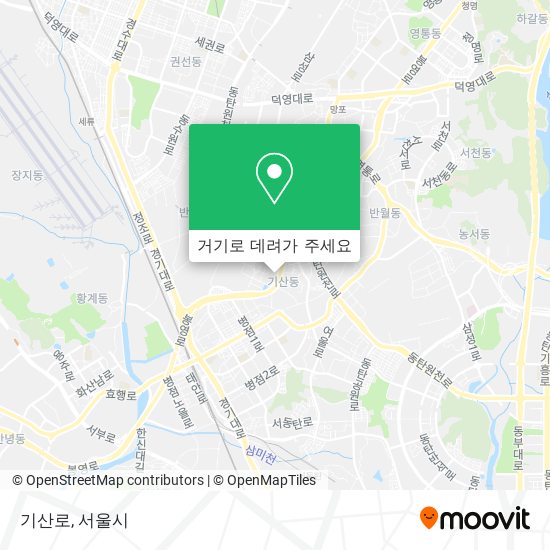 기산로 지도
