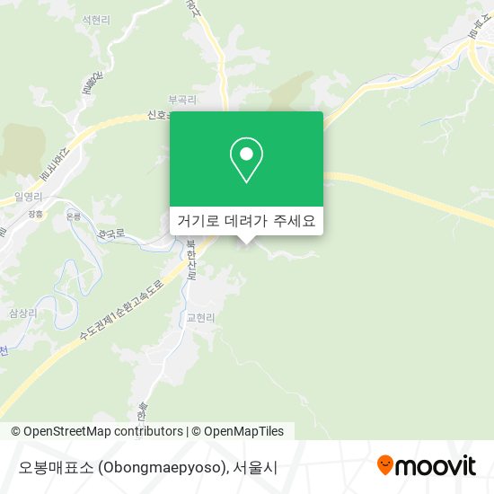 오봉매표소 (Obongmaepyoso) 지도