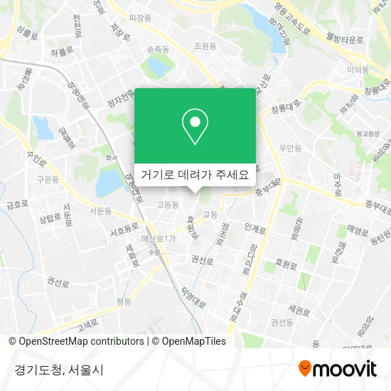 경기도청 지도