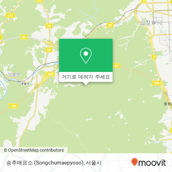 송추매표소 (Songchumaepyoso) 지도
