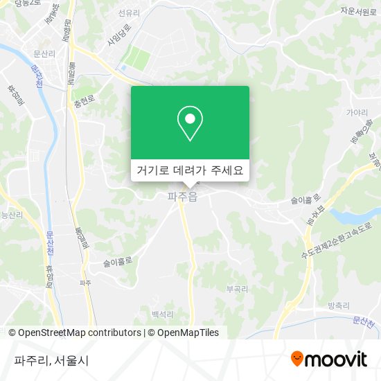 파주리 지도