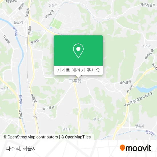 파주리 지도