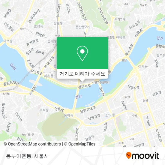 동부이촌동 지도