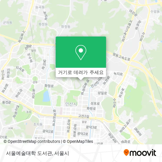 서울예술대학 도서관 지도