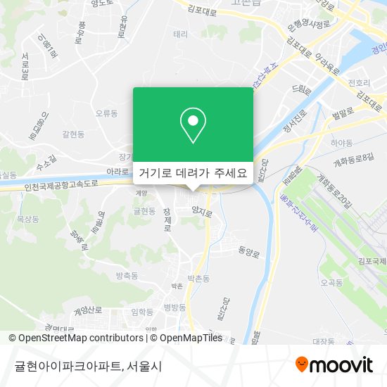 귤현아이파크아파트 지도