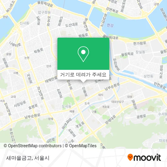 새마을금고 지도