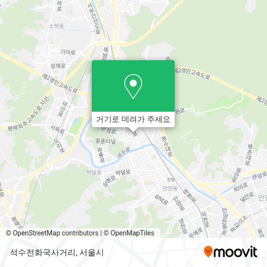 석수전화국사거리 지도