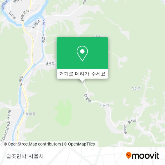 쉴곳민박 지도