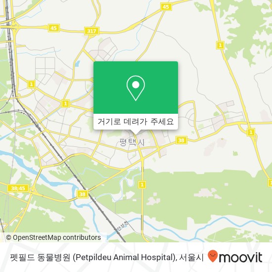 펫필드 동물병원 (Petpildeu Animal Hospital) 지도