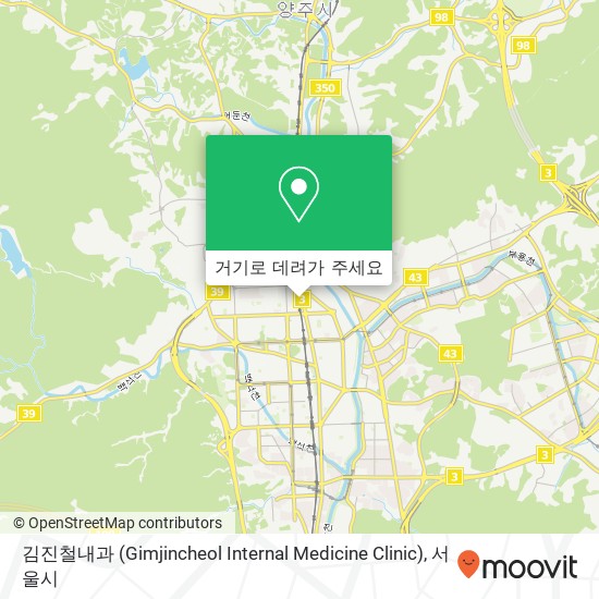 김진철내과 (Gimjincheol Internal Medicine Clinic) 지도