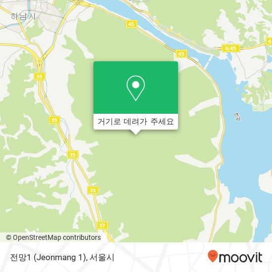전망1 (Jeonmang 1) 지도