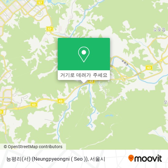 능평리(서) (Neungpyeongni ( Seo )) 지도