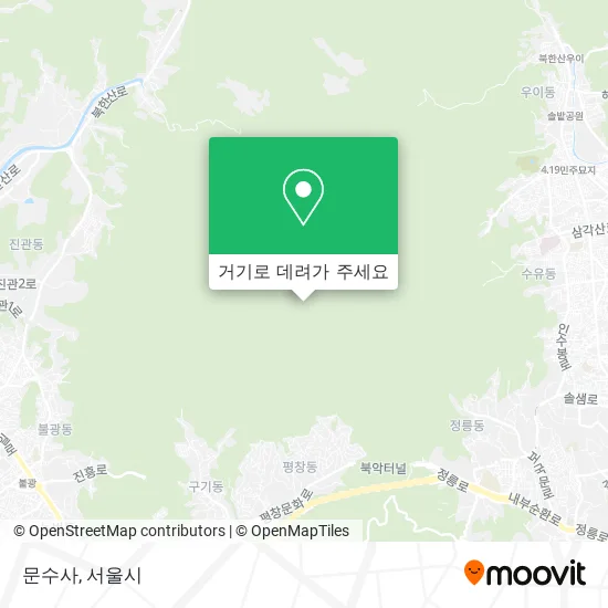 문수사 지도