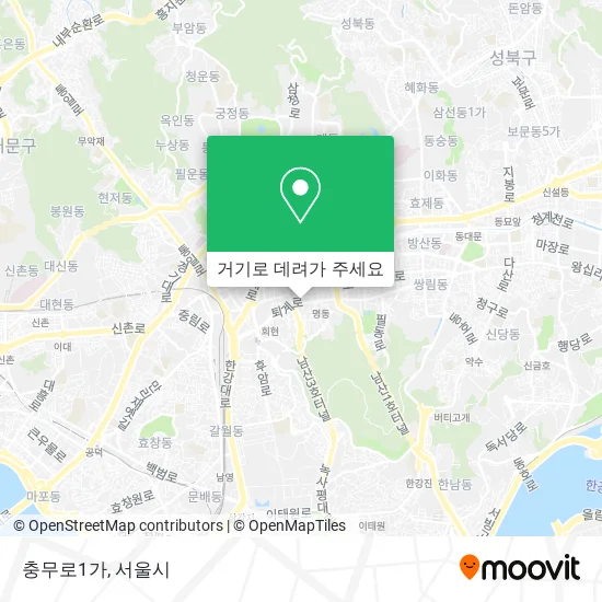 충무로1가 지도