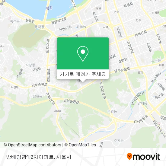 방배임광1,2차아파트 지도