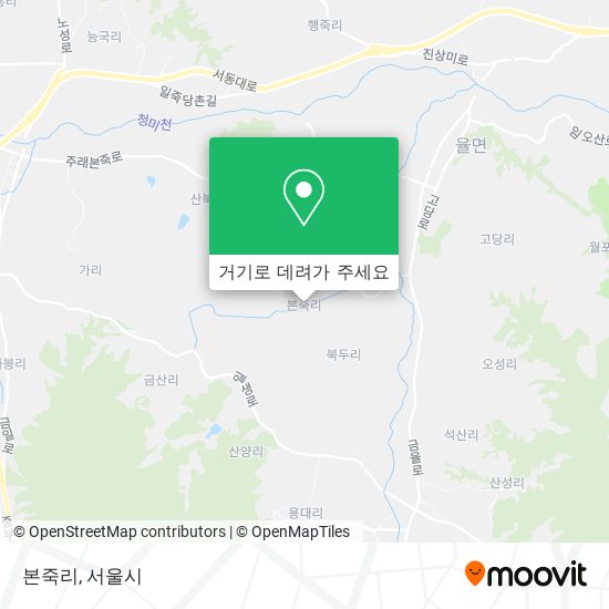 본죽리 지도