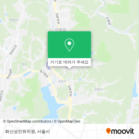 화산성민유치원 지도