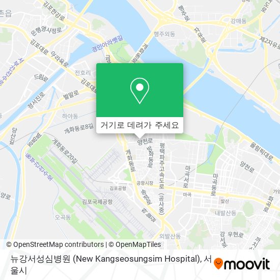 뉴강서성심병원 (New Kangseosungsim Hospital) 지도