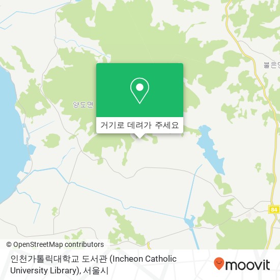 인천가톨릭대학교 도서관 (Incheon Catholic University Library) 지도