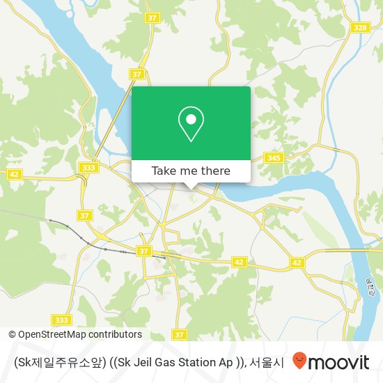(Sk제일주유소앞) ((Sk Jeil Gas Station Ap )) 지도