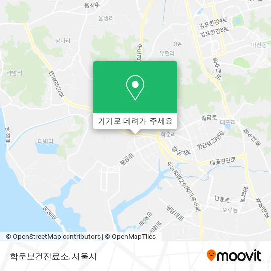 학운보건진료소 지도