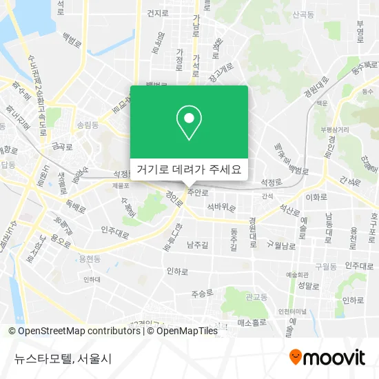 뉴스타모텔 지도