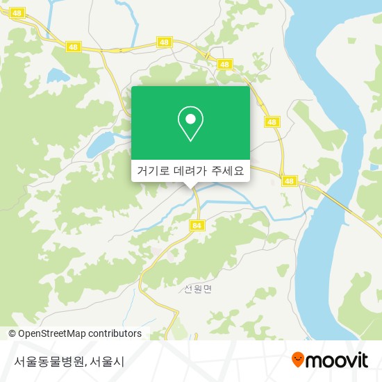 서울동물병원 지도