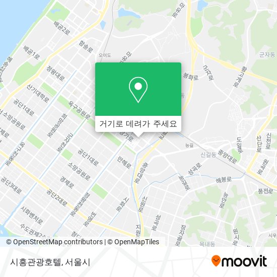 시흥관광호텔 지도