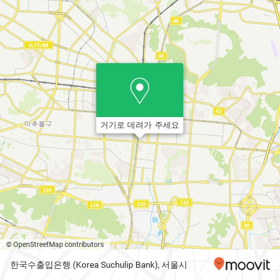 한국수출입은행 (Korea Suchulip Bank) 지도
