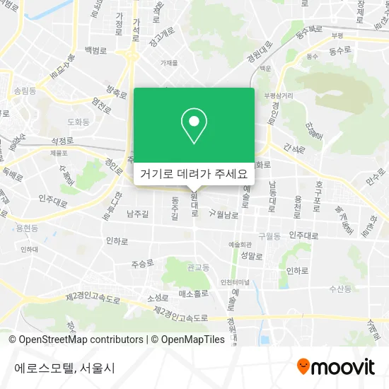 에로스모텔 지도