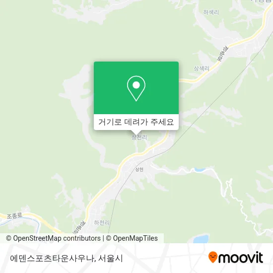 에덴스포츠타운사우나 지도