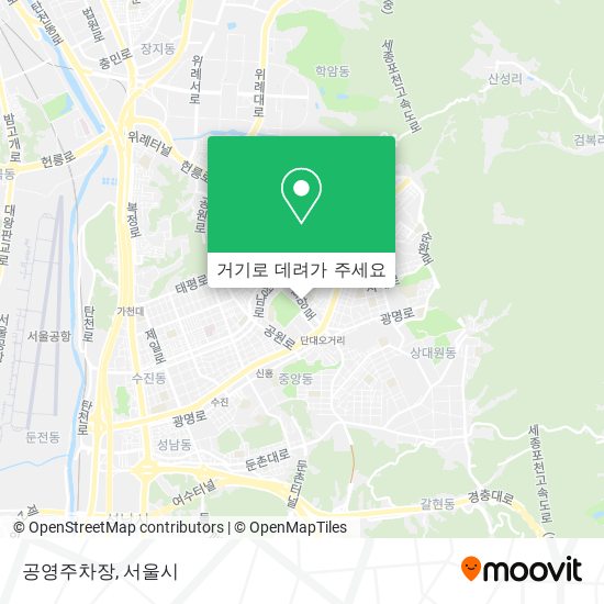 공영주차장 지도